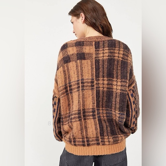 NEW Free People Sepia Cardigan Sweater - Picture 4 of 15